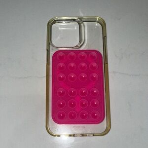 iPhone 15 Pro Max Clear iPhone Case with Octobuddy